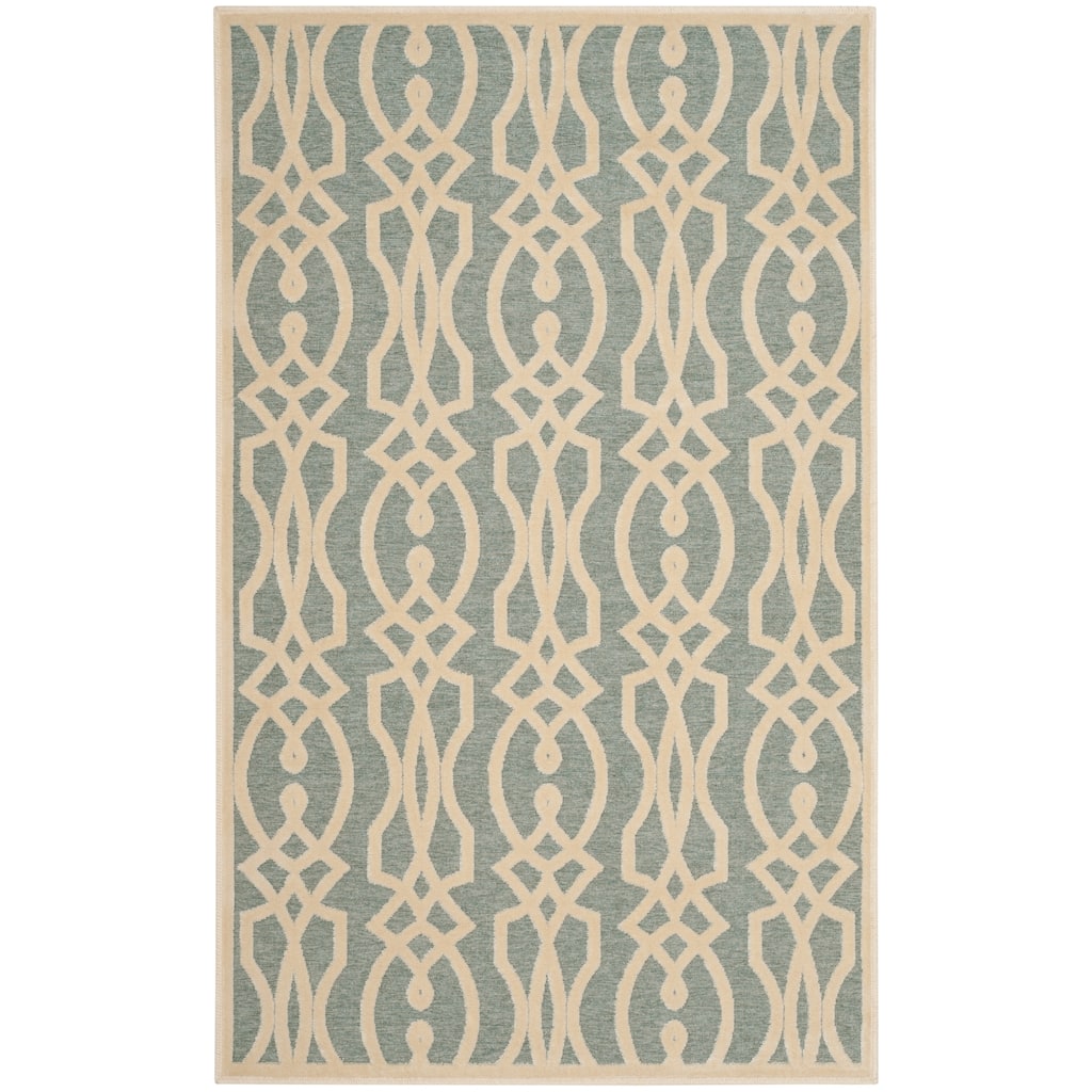 Martha Stewart by SAFAVIEH Villa Screen Viscose Rug