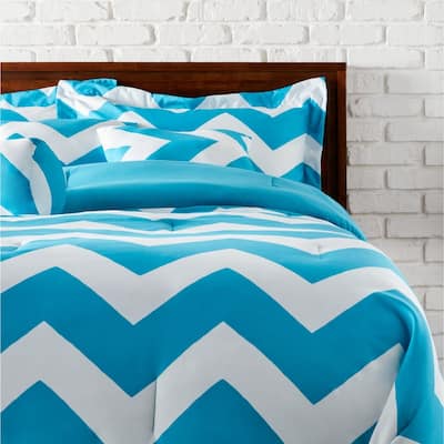 3 Piece Chevron Duvet Cover & Sham Covers Set