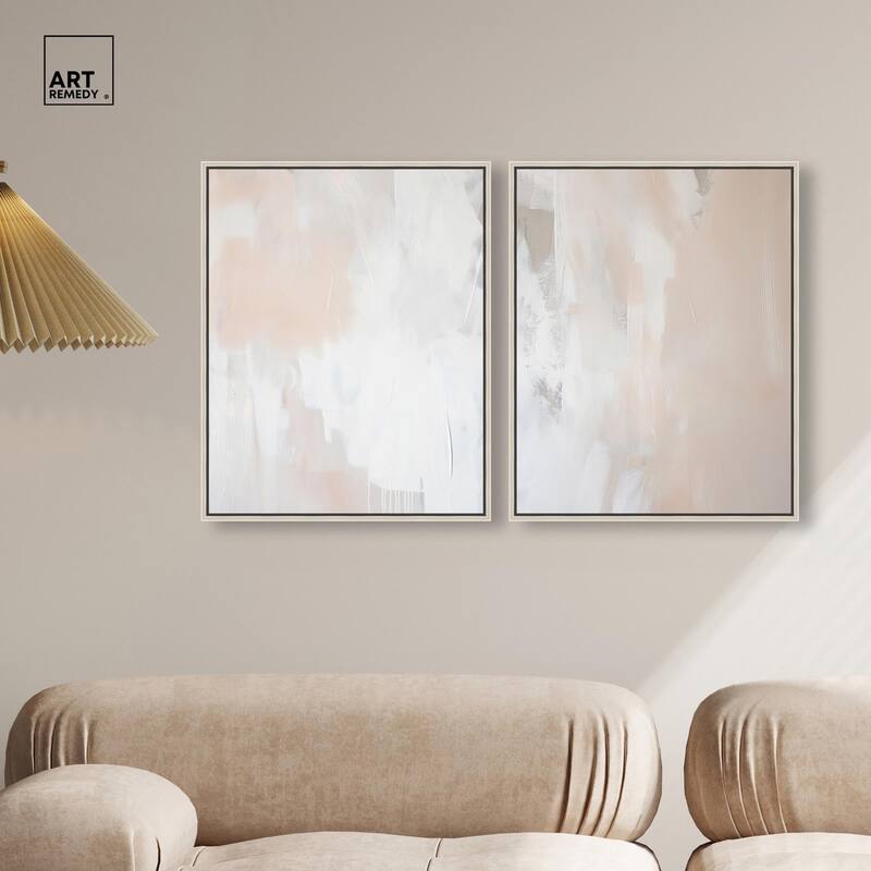 Opalescent Hues IV Canvas Set of 2 by Art Remedy