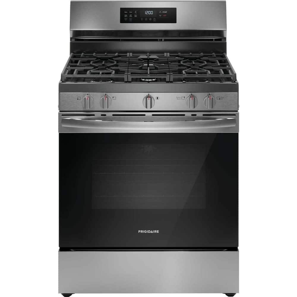 Frigidaire FCRG3083A 30" Wide 5.1 Cu. Ft. Free Standing Gas Range with