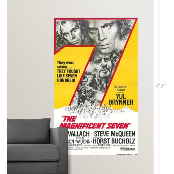 Shop Black Friday Deals On The Magnificent Seven 1960 Poster Print Overstock 24137406
