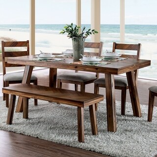 Carbon Loft Dorminey Contemporary Light Oak 64-inch Wood Dining Table ...