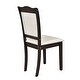 preview thumbnail 25 of 38, Modern Style Kitchen Dining Set Rectangular Table with Upholstered Chairs