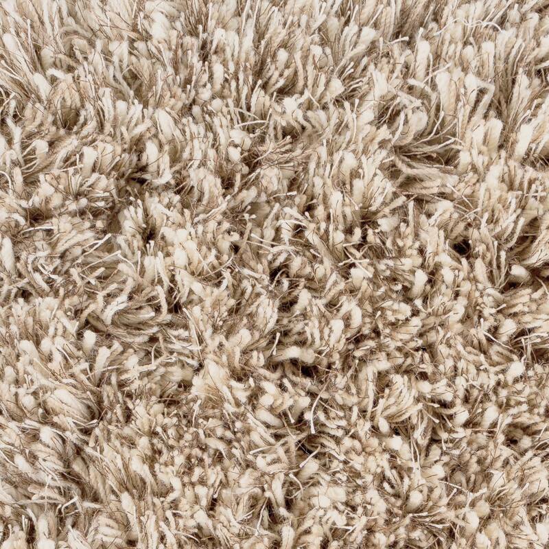 The Curated Nomad Baden Hand-woven Wool Soft Shag Area Rug