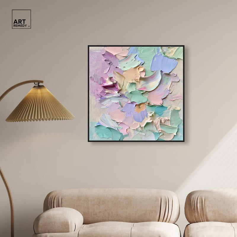 Flowing Mousse II Canvas by Art Remedy