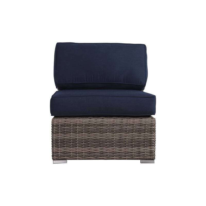 Wicker/Rattan 6 - Person Seating Group with Cushions