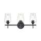 preview thumbnail 2 of 17, Millennium Lighting Ashford Metal Bathroom 3 Light Vanity Fixture in Multiple Finishes