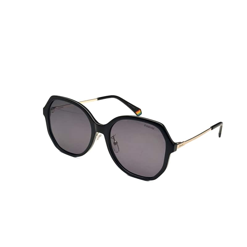 Polaroid Women's 57mm Black Polarized Sunglasses PLD6177GS-0807-M9