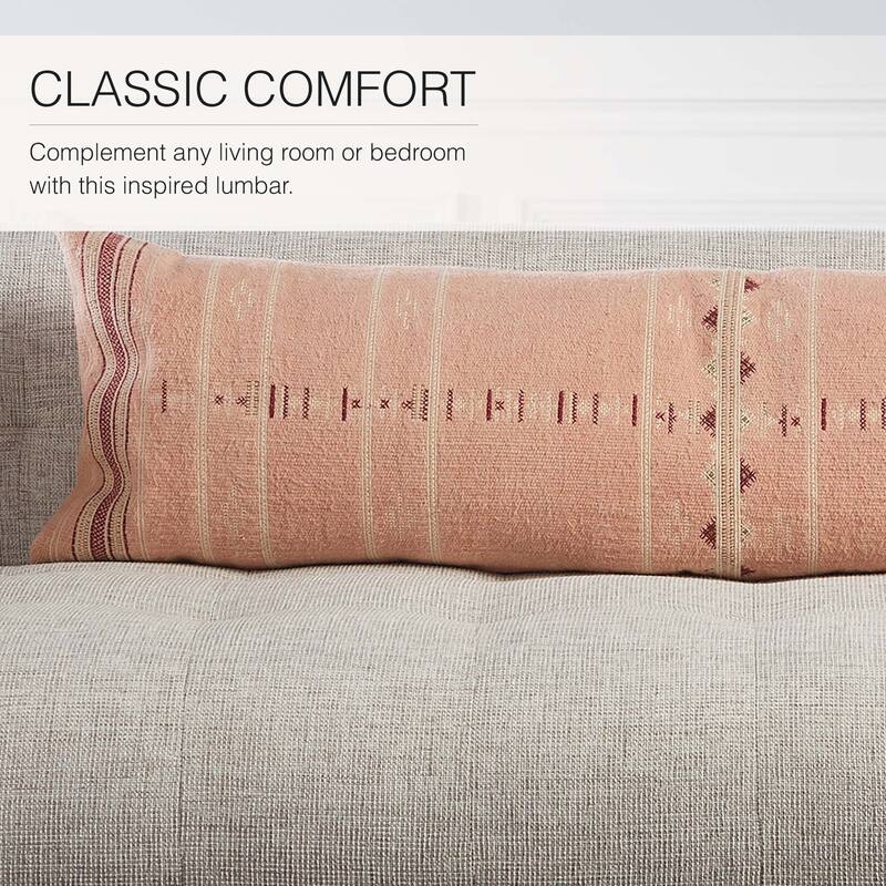 Aziza Tribal Lumbar Pillow
