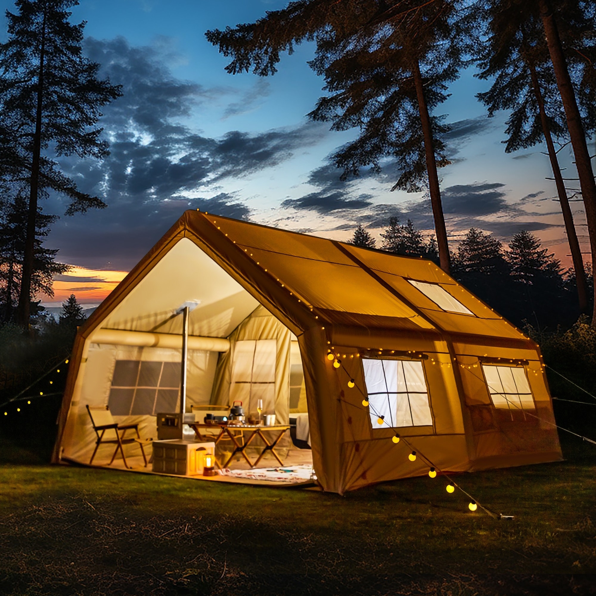 Modern camping tents clearance