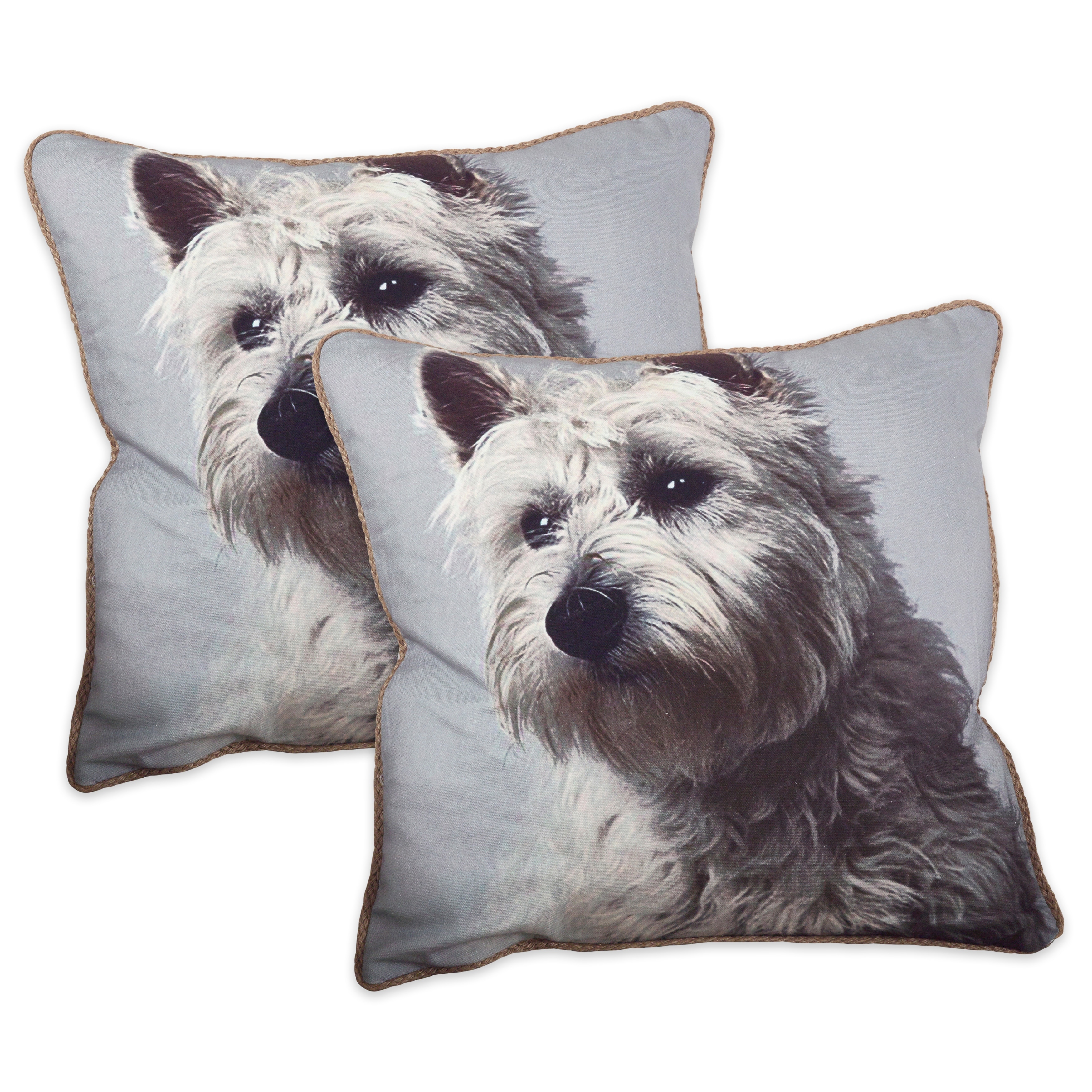 Westie cushion covers clearance