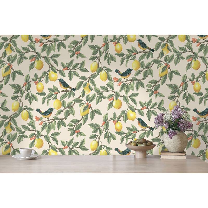 Ponderosa Lemon Trail Non-Pasted Wallpaper - Covers 56 Square Feet