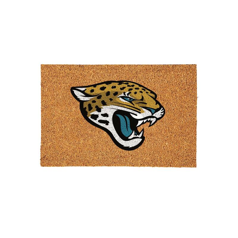 Jacksonville Jaguars Full Color Indoor/Outdoor Coir Mat