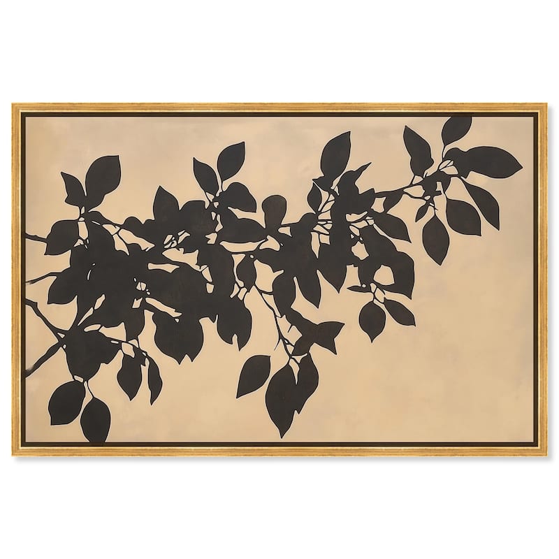 Antique Arboreal Canvas by Art Remedy - 15" x 10" - Gold