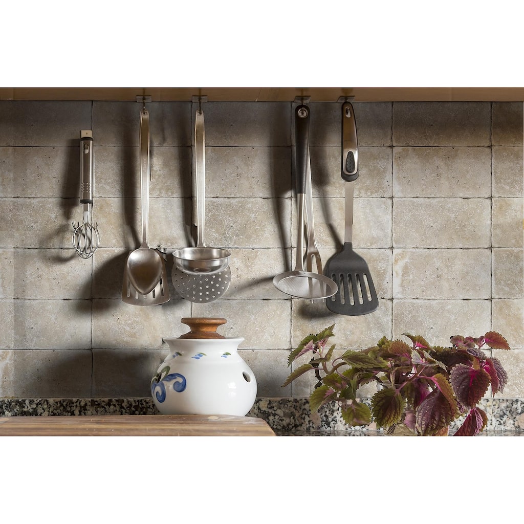 Philly Travertine 3" x 6" Tumbled Tile