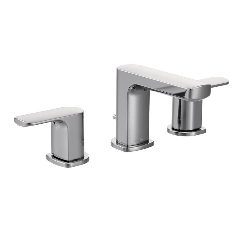 Moen TV6920 Rizon 1.2 GPM Widespread Bathroom Faucet with Pop-Up Drain