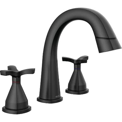 Delta 357756-PD-DST Stryke 1.2 GPM Widespread Bathroom Faucet with