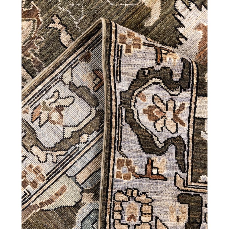 Serapi One-of-a-Kind Hand-Knotted Area Rug - Brown - 8' 1" x 9' 9"