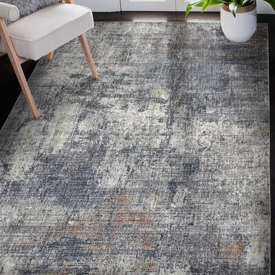 Magi Veronica Modern Abstract Polyester Area Rug