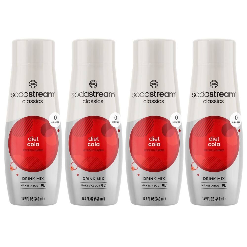 SodaStream® Classics Diet Cola Drink Mix 4-Pack