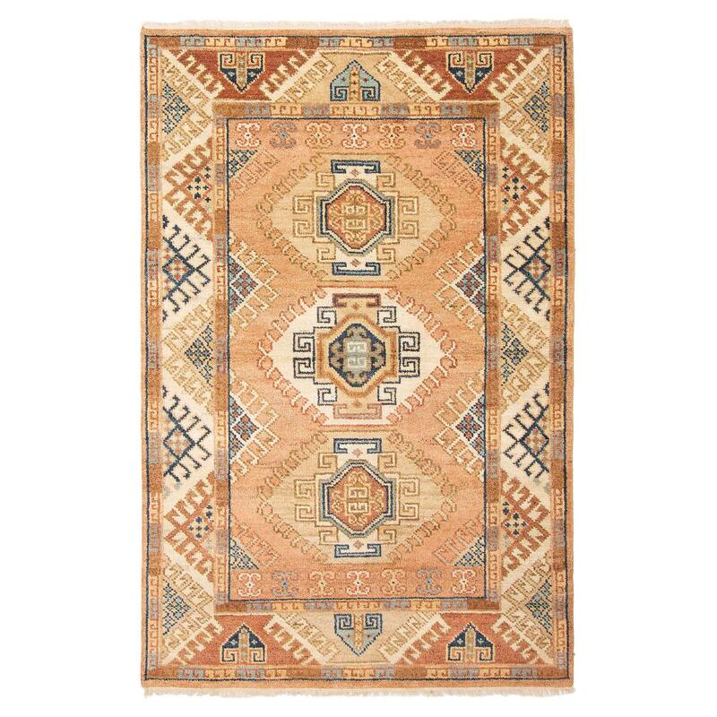ECARPETGALLERY Hand-knotted Jules Serapi Copper Wool Rug - 5'4 x 8'0 - Copper - 5'4 x 8'0