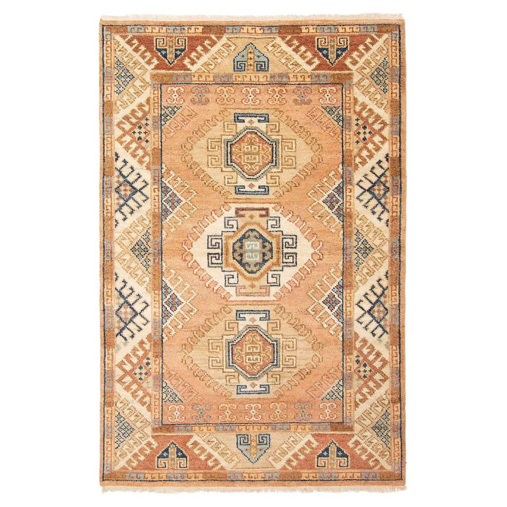 ECARPETGALLERY Hand-knotted Jules Serapi Copper Wool Rug - 5'4 x 8'0