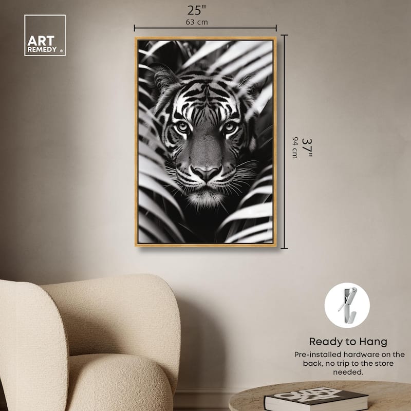 Hunter's Eyes Canvas by Art Remedy