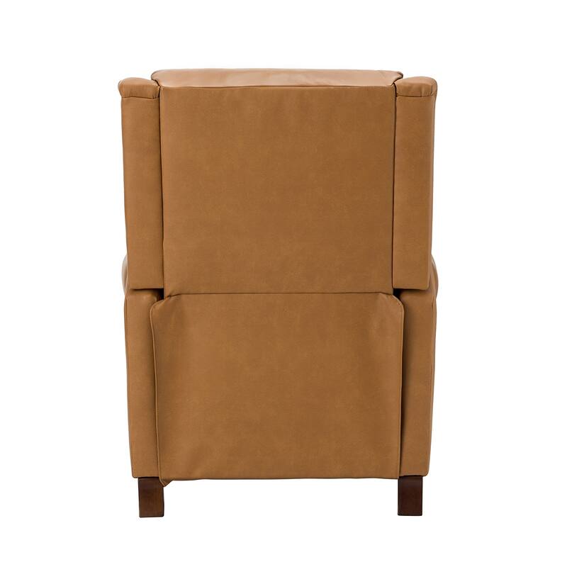 Alicia 32.68" Wide Genuine Leather Manual Recliner