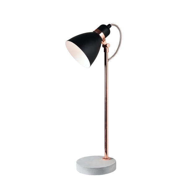 copper desk lamp
