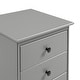 preview thumbnail 13 of 47, Walker Edison Bullrushes Solid Wood 3-Drawer Nightstand