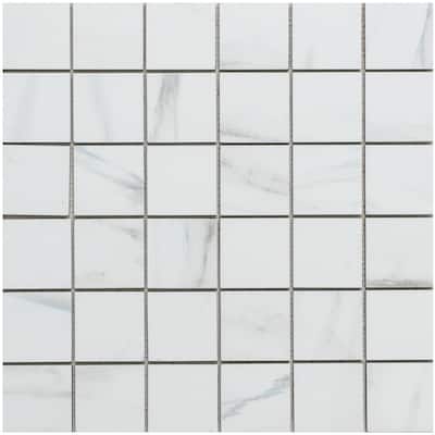 The Tile Life Minerva 2x2 Grey Porcelain Floor & Wall Tile
