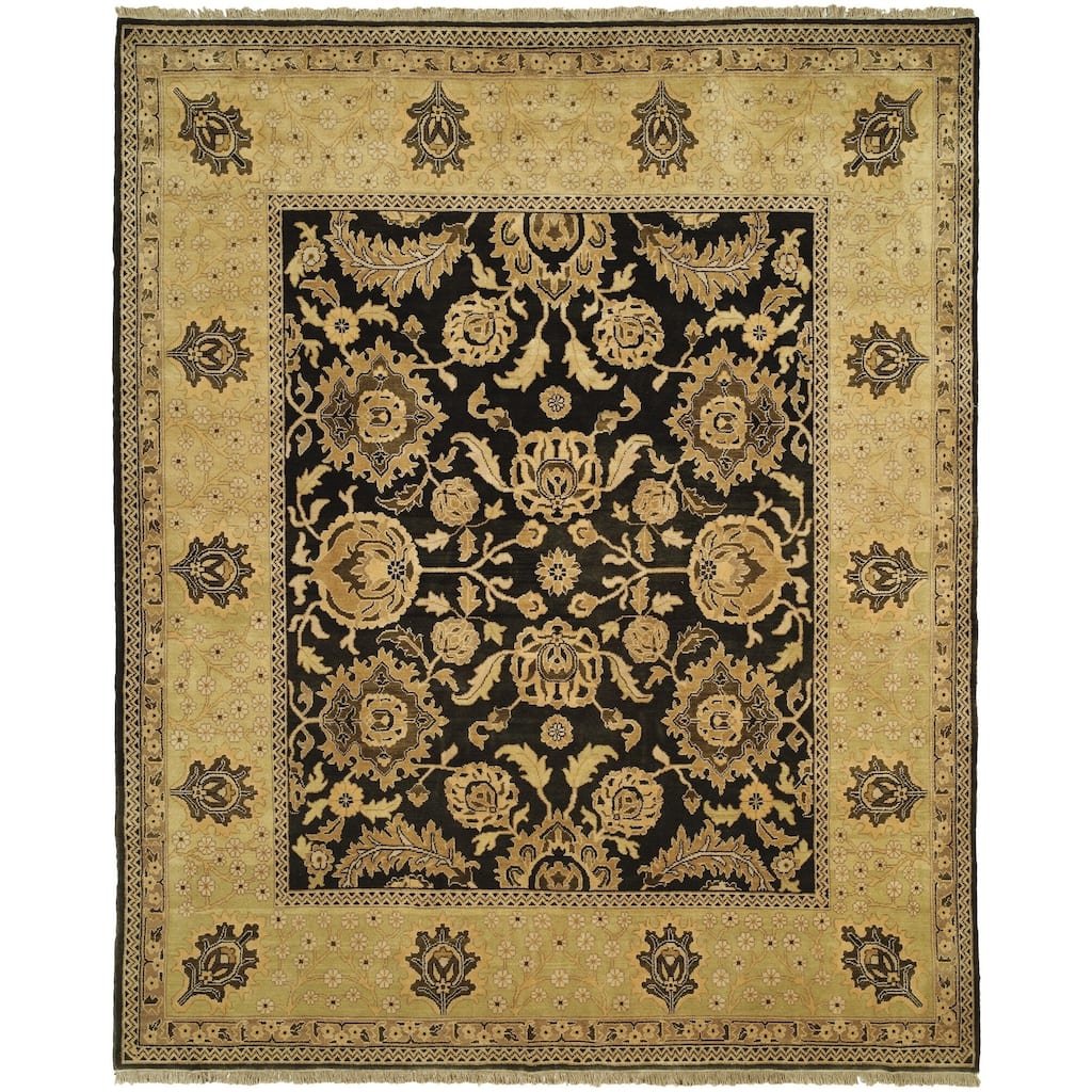 SAFAVIEH Couture Hand-knotted Ziegler Mahal Poonam Traditional Oriental Wool