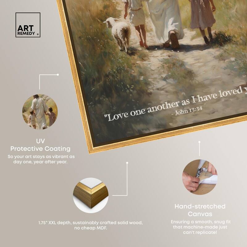 As I Have Loved You Canvas by Art Remedy