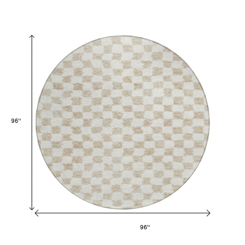 HomeRoots Geometric Transitional Rectangle Outdoor Rug