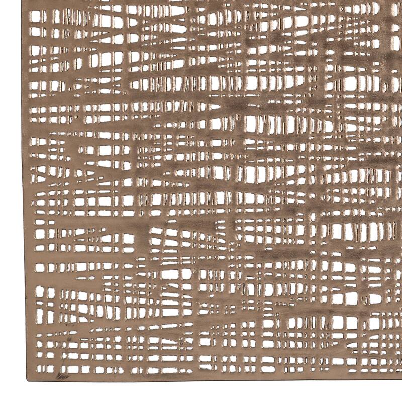 Home Details 4 Pack Barcelona Metallic Placemat