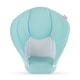 preview thumbnail 1 of 7, Contours Cozy Infant Sink Bather - Soft Baby Bath Seat for Newborns - Blue