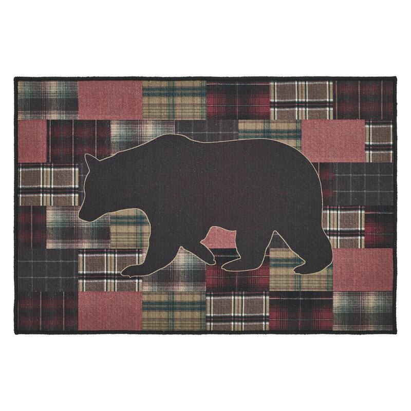 Wyatt Bear Polyester Bathmat