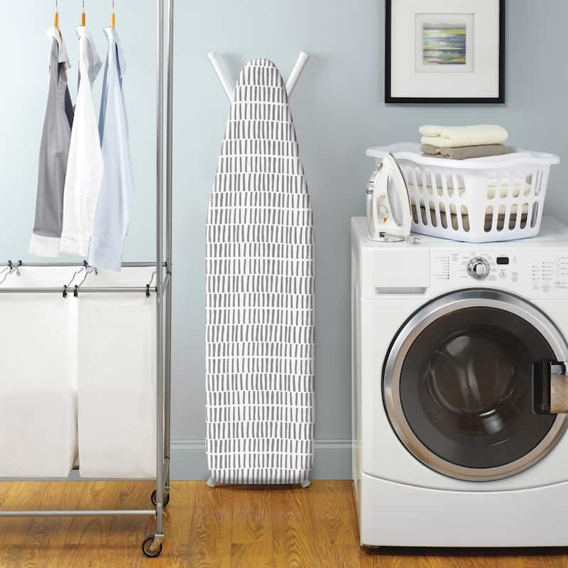 Whitmor Ironing Pad Cover Reverse Strip and Sticks