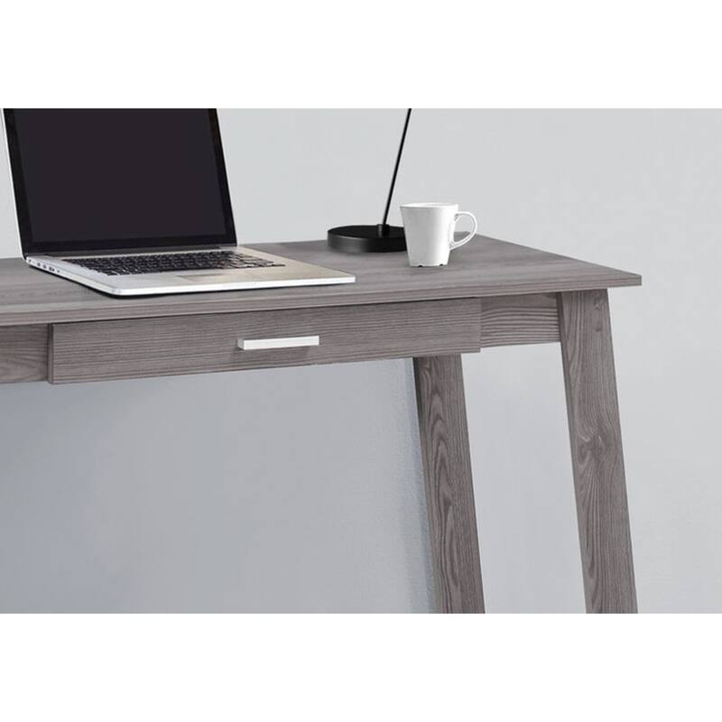 Contemporary 42-inch Computer Desk with Storage Drawer, Ideal for Home Office, Laptop & Study Workspaces