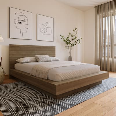 Napa Platform Bed with Headboard