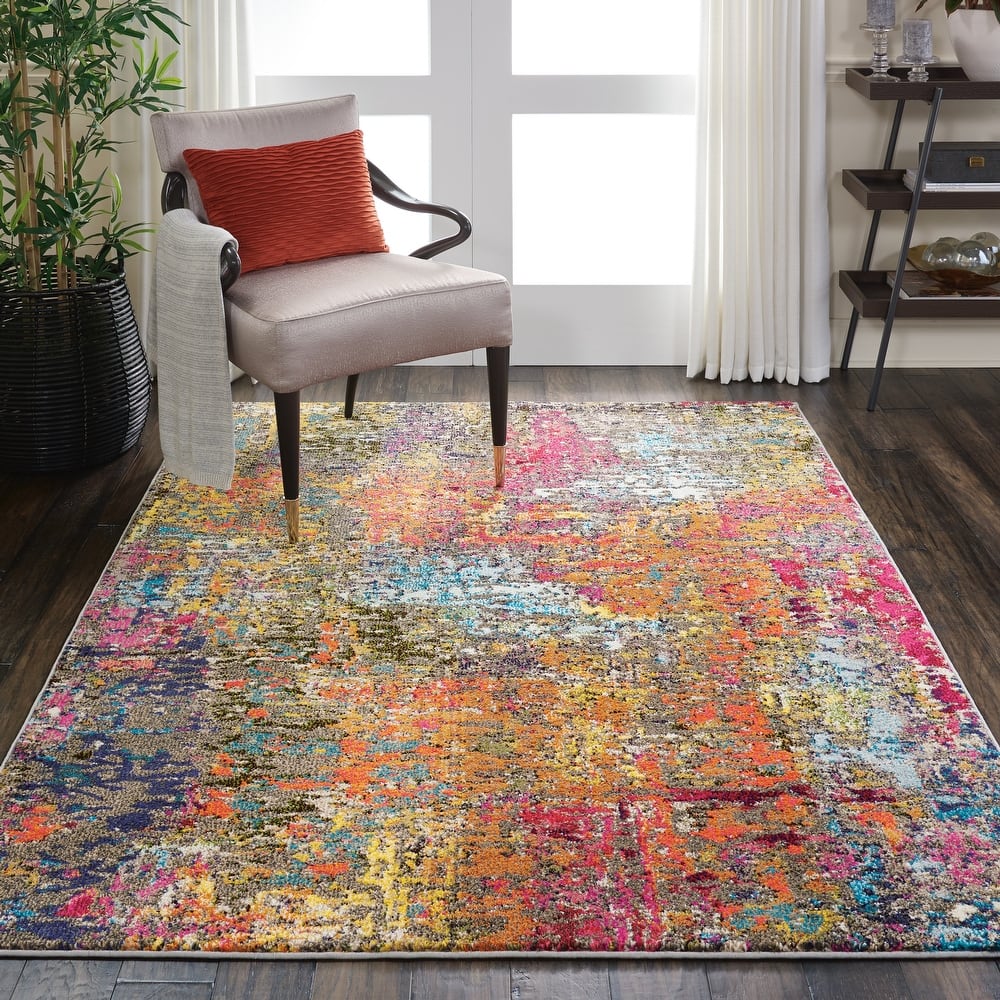 Nourison Celestial Abstract Bohemian Area Rug