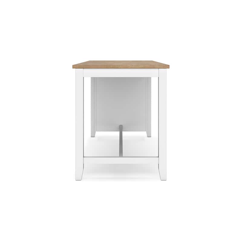 Signature Design by Ashley Gesthaven Counter Height Dining Table - 60" W x 30" D x 36" H