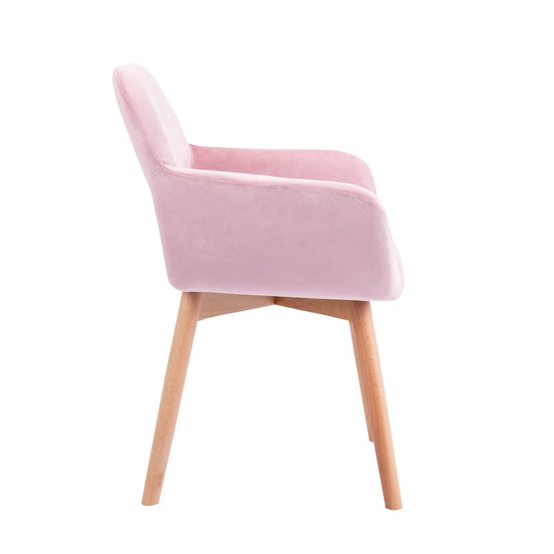 Porthos Home Diana Velvet/ Beech Wood Dining Chairs (Set of 2)