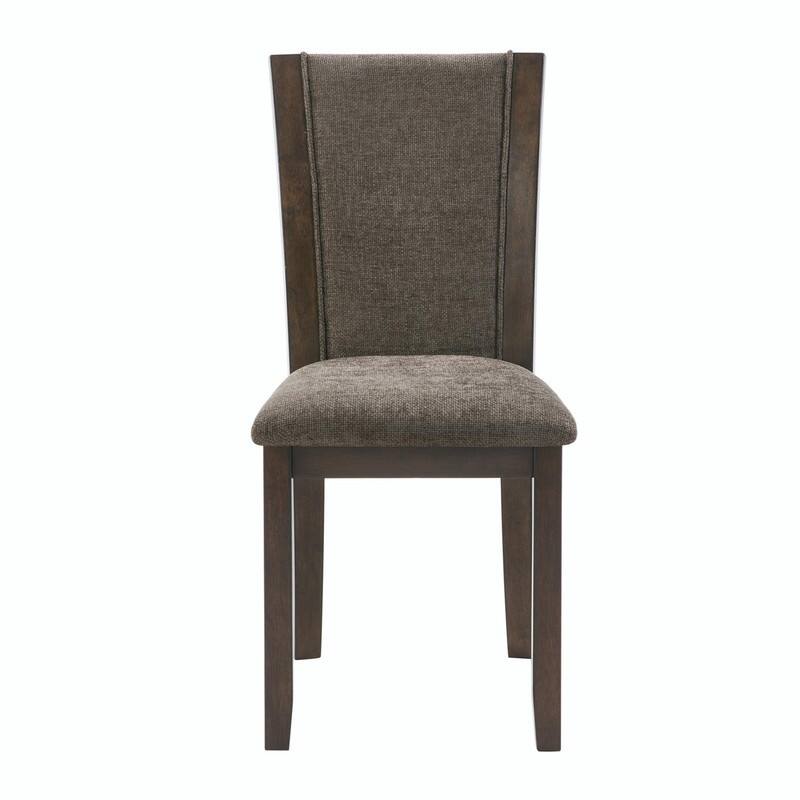 Wooden Dining Chairs Set of 4, Upholstered Side Chairs with Padded Seat for Kitchen & Dining Room