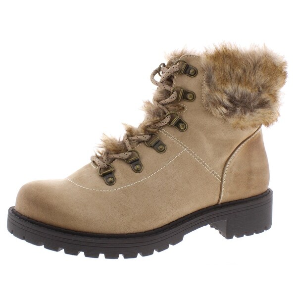 taupe winter boots