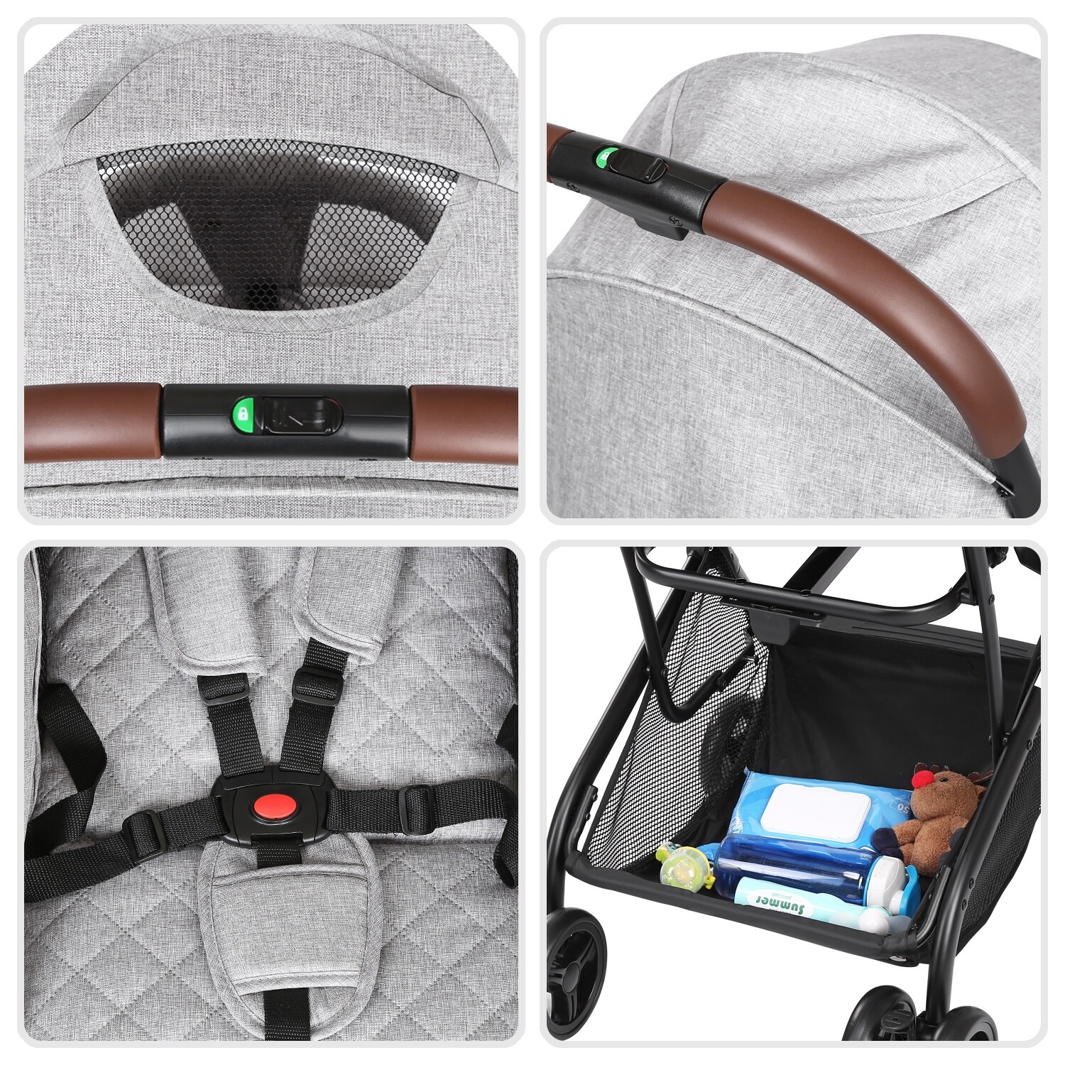 pushchair harness extender
