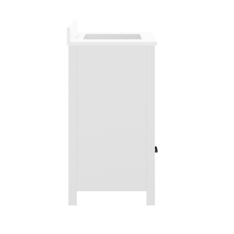 Bathroom Vanity with Undermount Sink, Cabinet, and Drawer