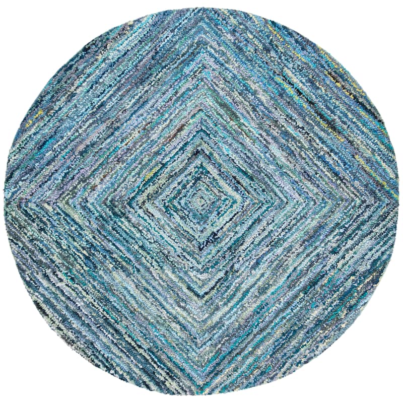 SAFAVIEH Handmade Nantucket Kontxesi Contemporary Cotton Rug