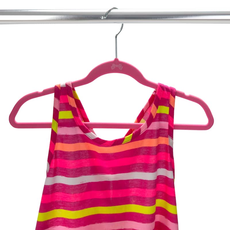 Simplify Kids 25 Pack Velvet Hangers
