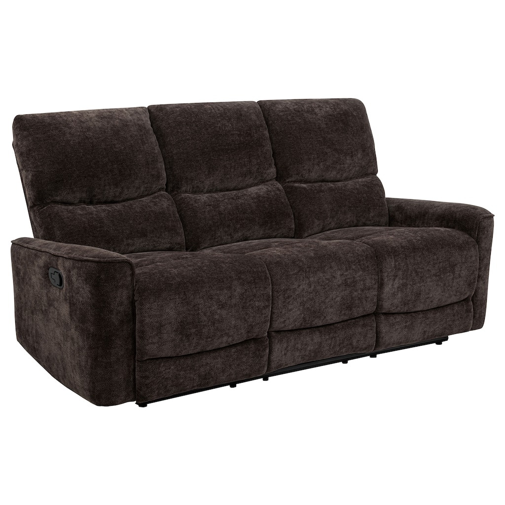 Navarro Chenille Upholstered Reclining Sofa - 79.25" x 37.75" x 40.25"